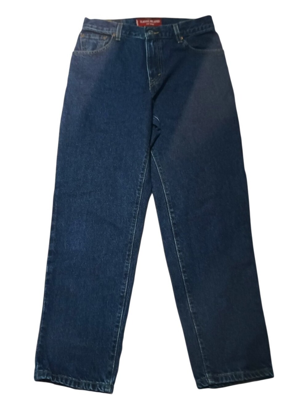Jeans Mid-rise Classic Dark Wash Denim Vintage Levi's Women's Relaxed Fit Size 8